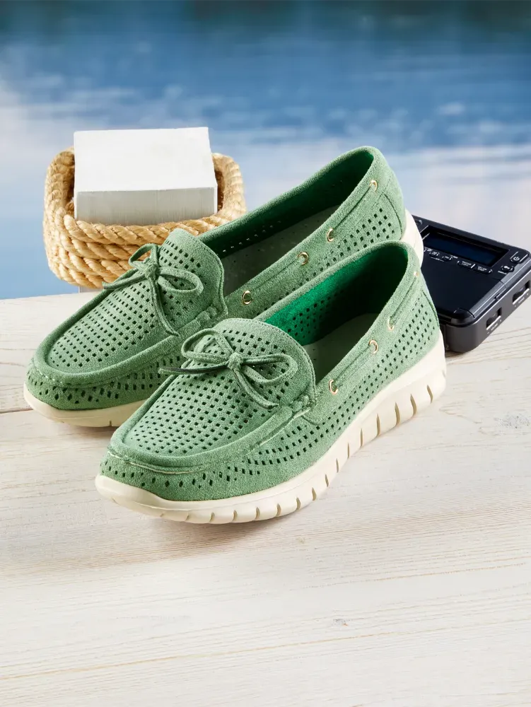 Women's Slip-On Boat Shoes