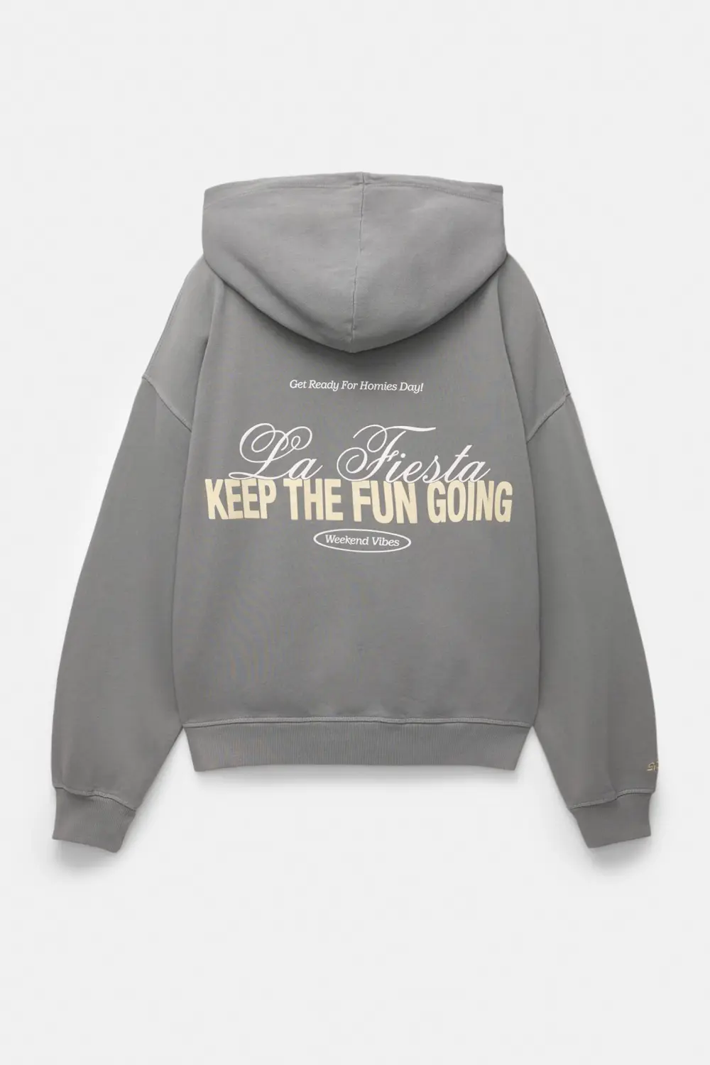 Sudadera capucha boxy