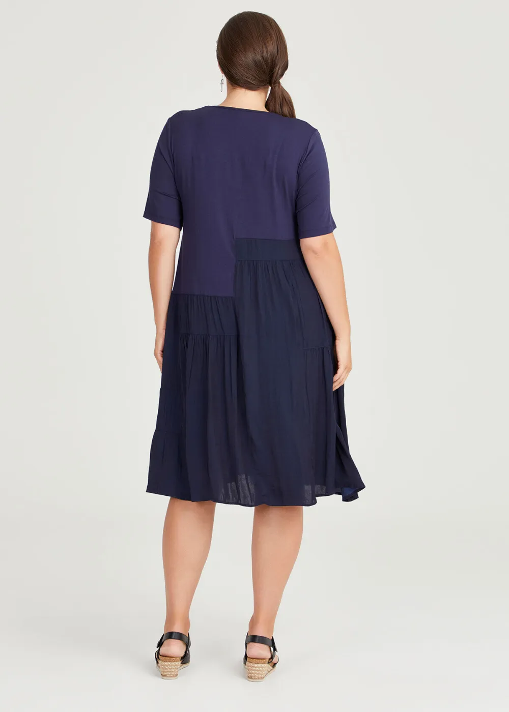 Luxe Tier Natural Dress
