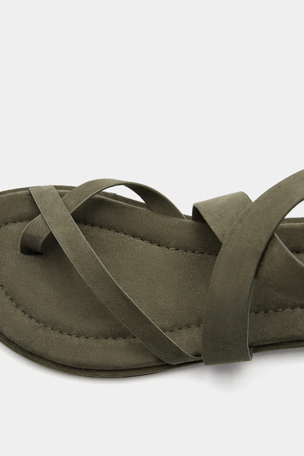 Sandalias planas tiras
