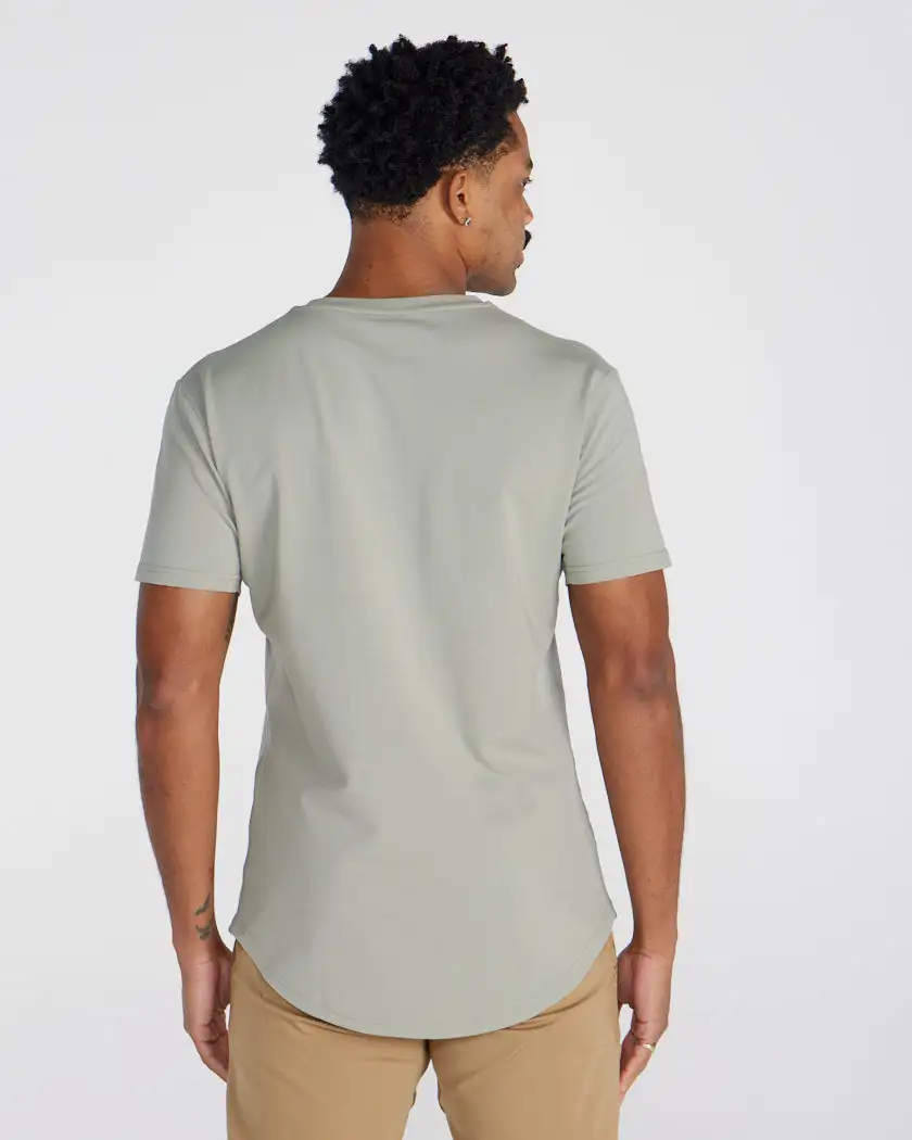 Drop-Cut V-Neck: Lux