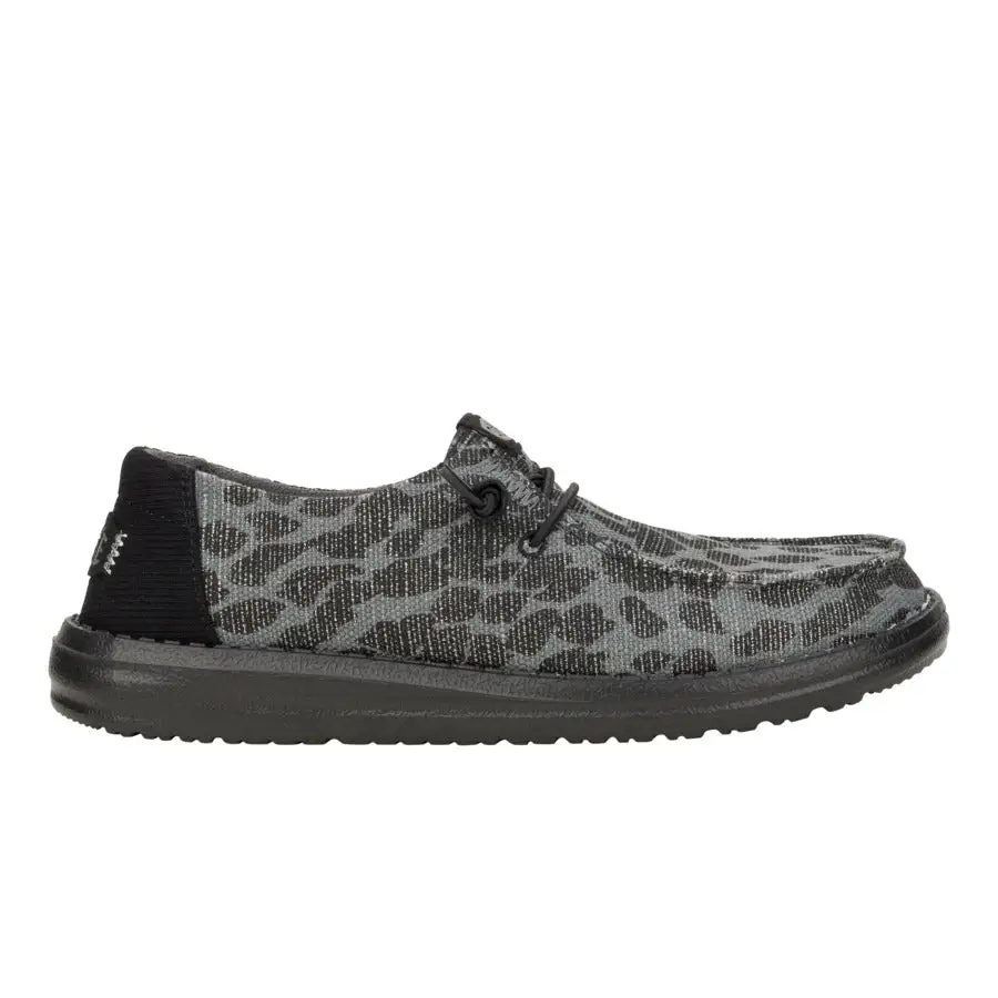 Wendy Leopard Sparkle - Black