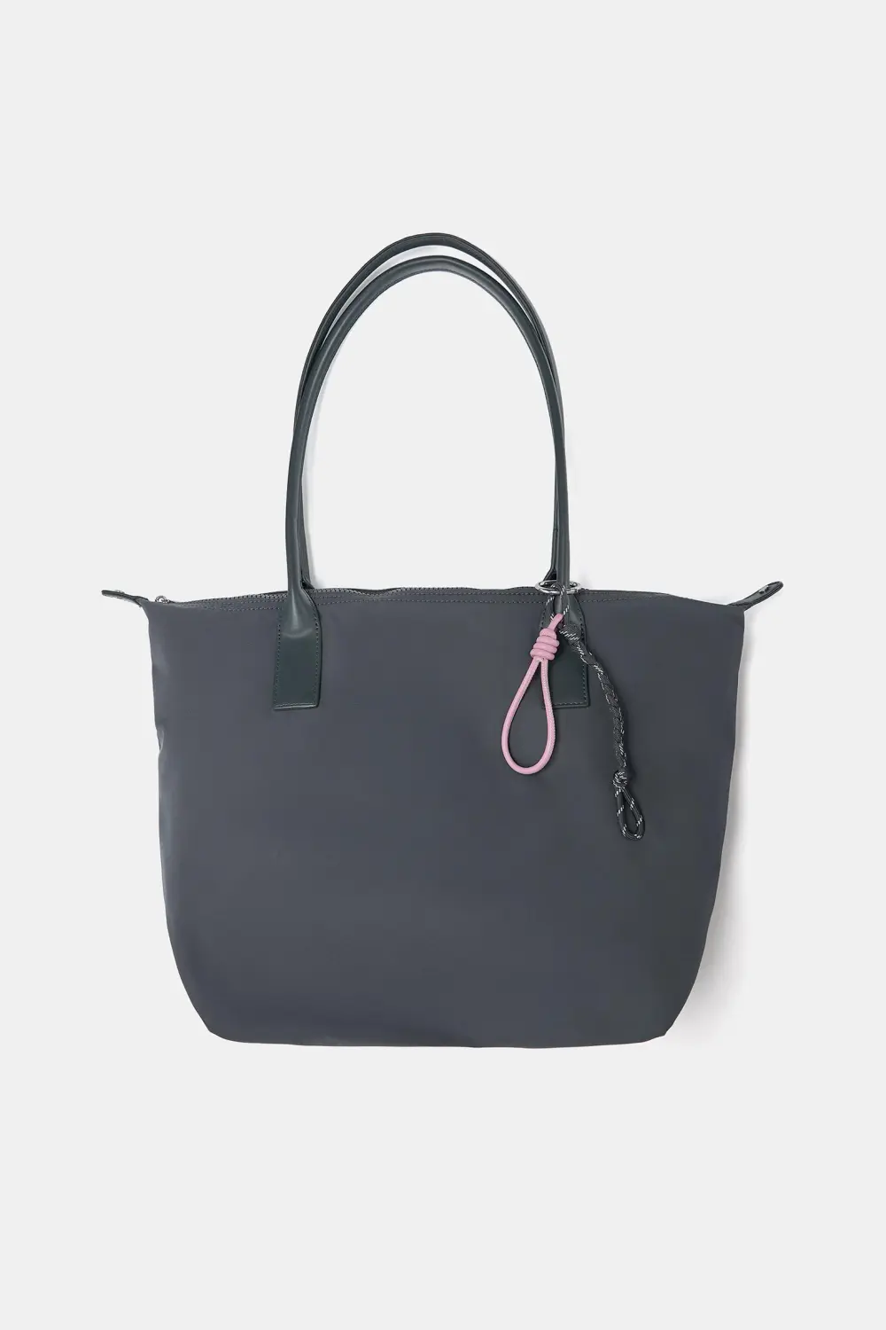 Bolso shopper nylon adorno