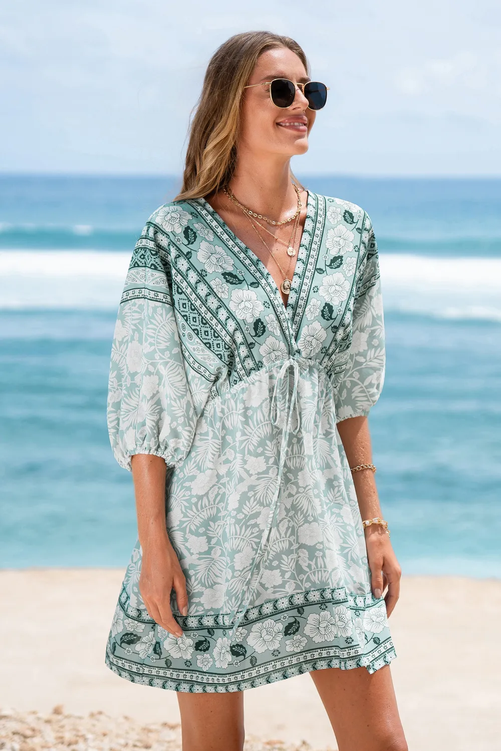 Secret Garden Floral Mini Dress