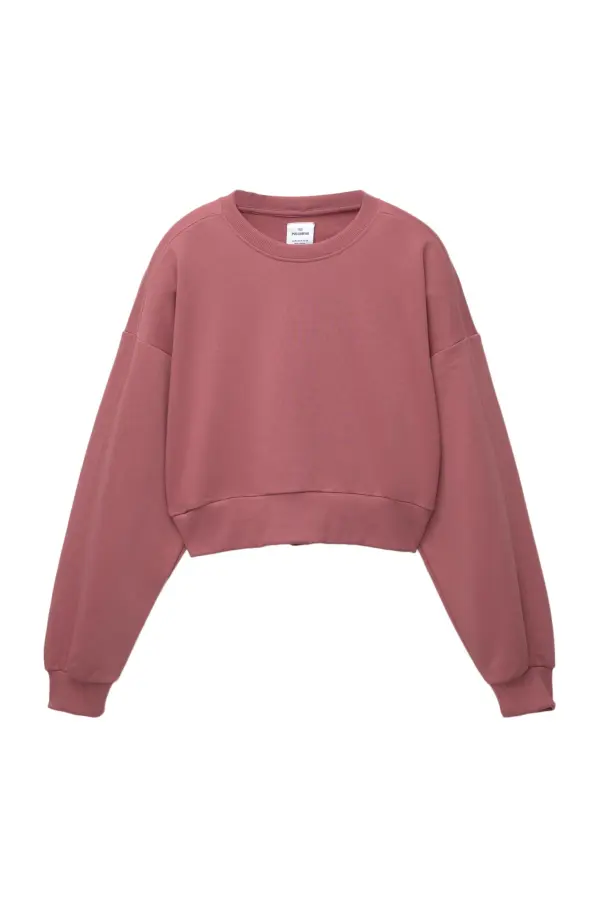 Sudadera cropped
