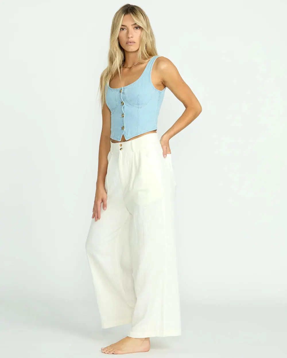 Tailor Made Pants - Salt Crystal