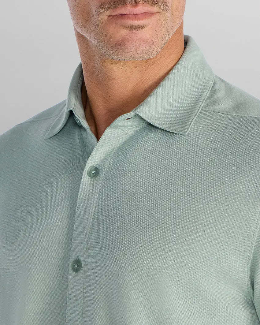 Bayside Oxford Short Sleeve Button Down