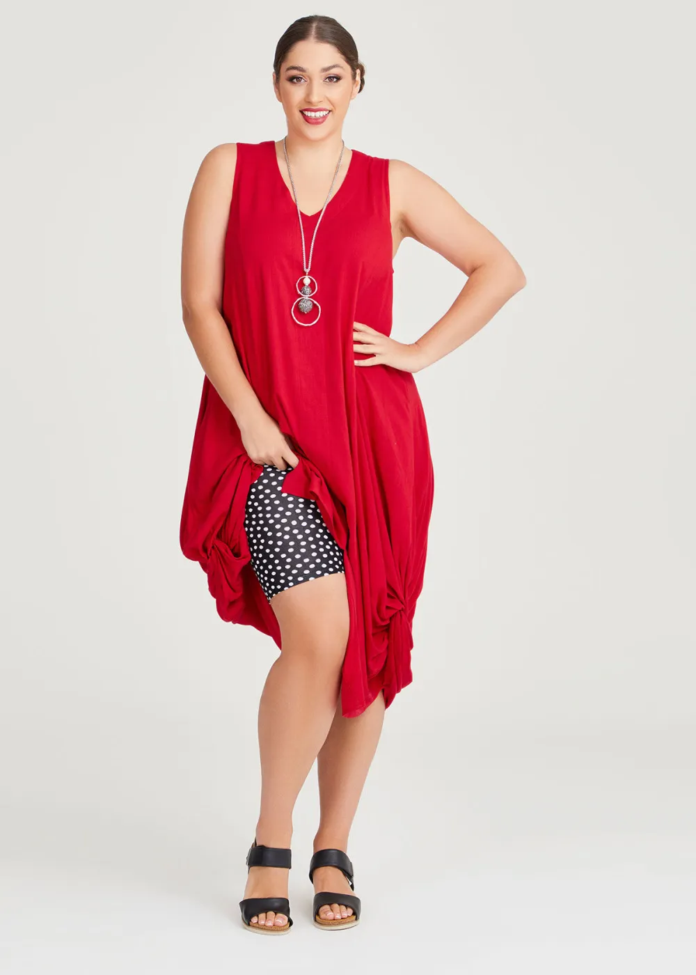 Natural Rouge Dress