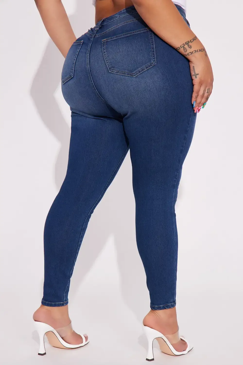 Ezra Skinny Jeans - Dark