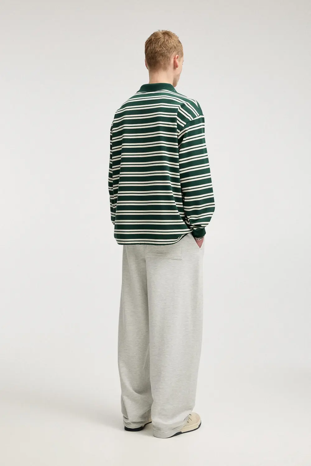 Striped Peanuts polo shirt