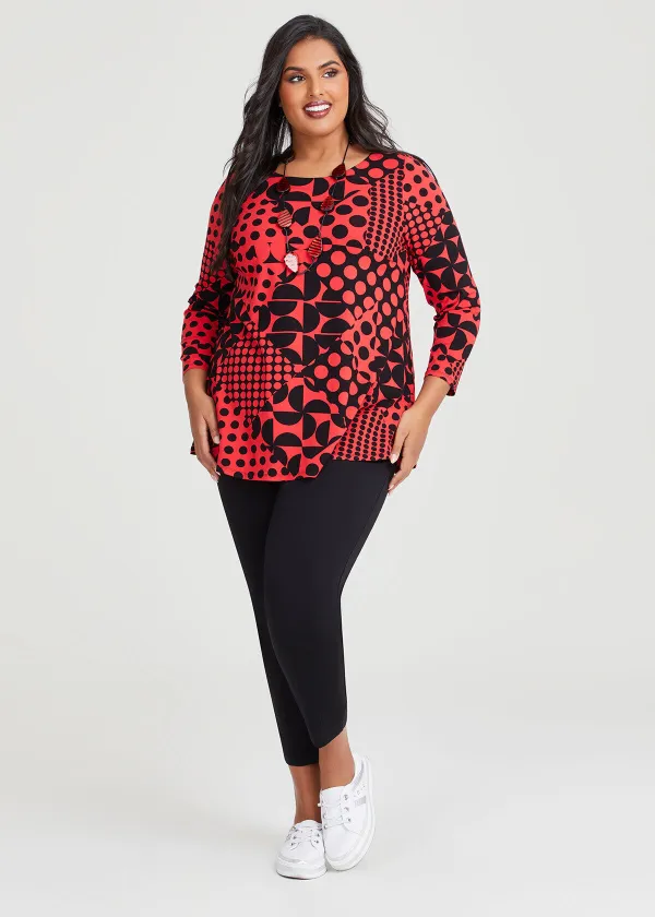Natural Scarlet Top
