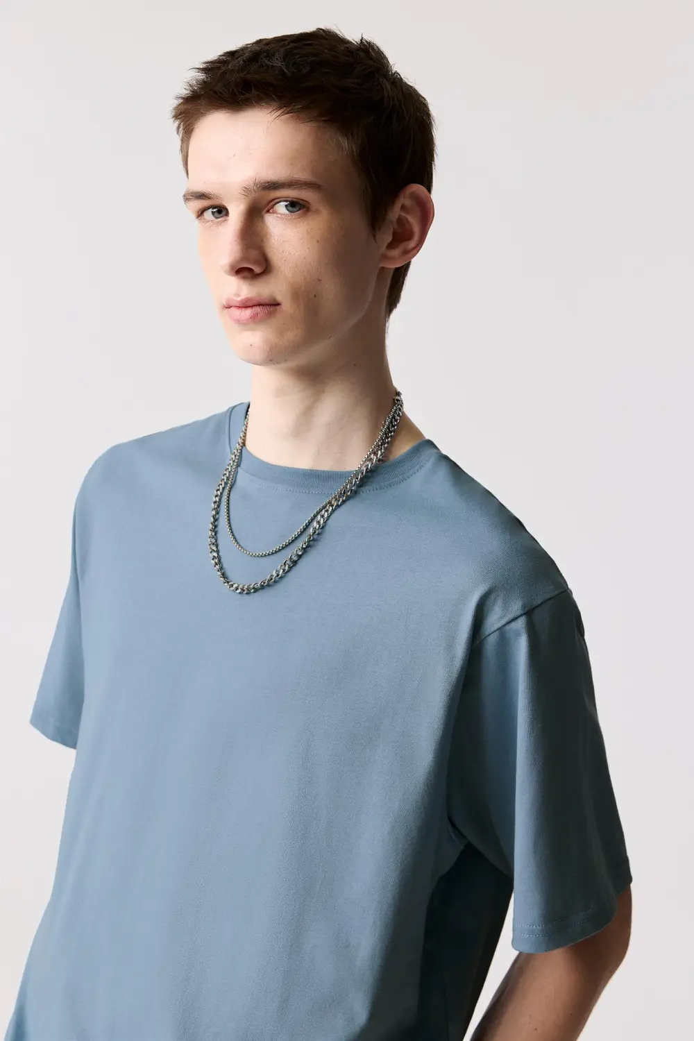 Basic short sleeve cotton T-shirt