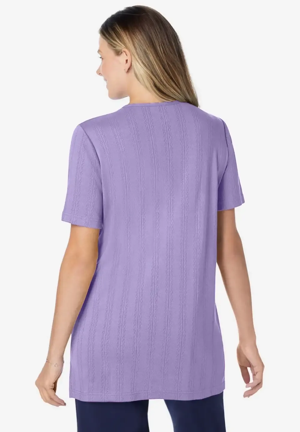 7-Day Embroidered Pointelle Tunic