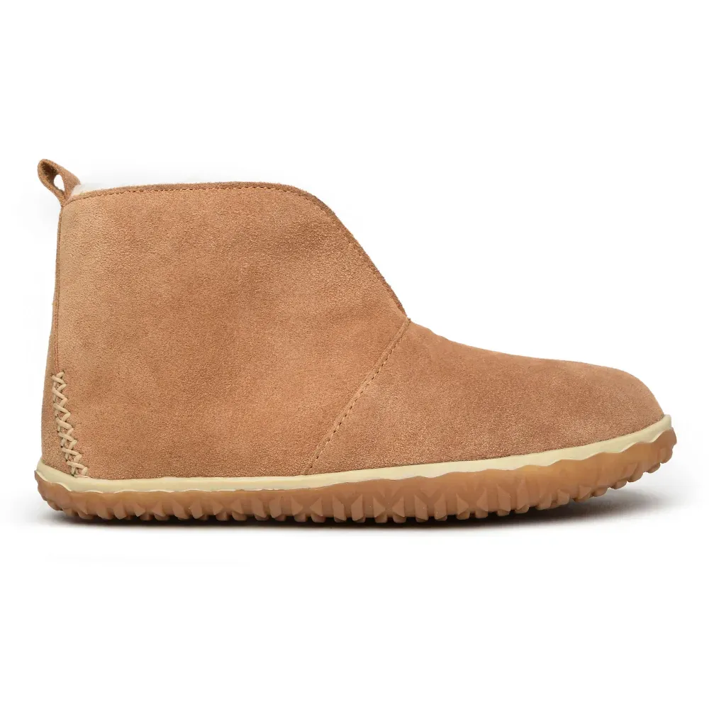 Minnetonka Women's Tucson Suede Slip On Bootie Slippers