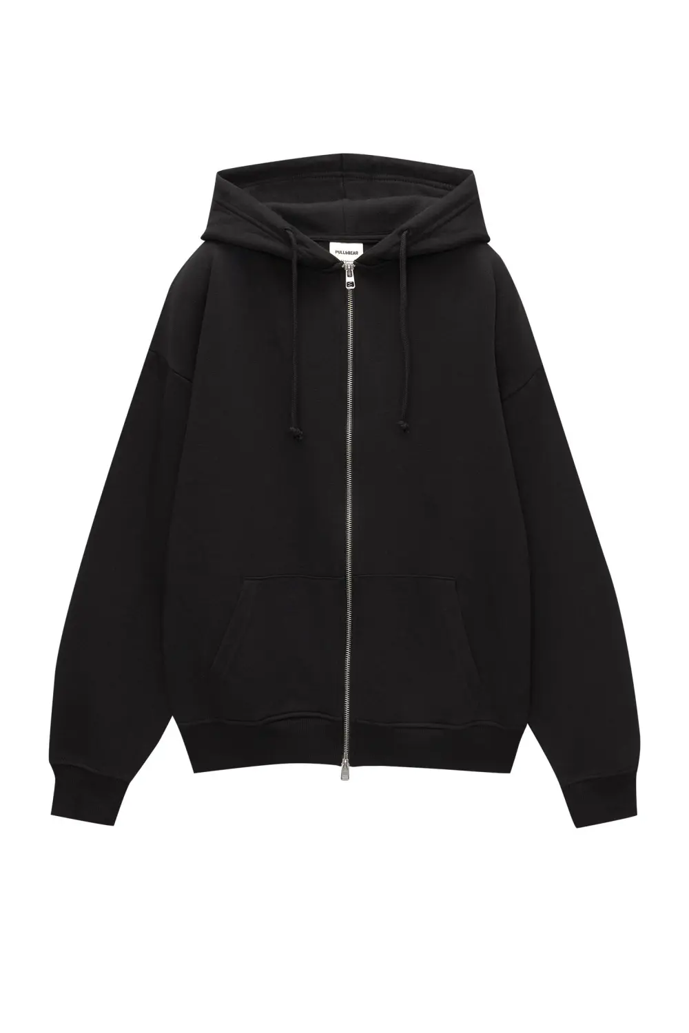 Sudadera oversize capucha cremallera