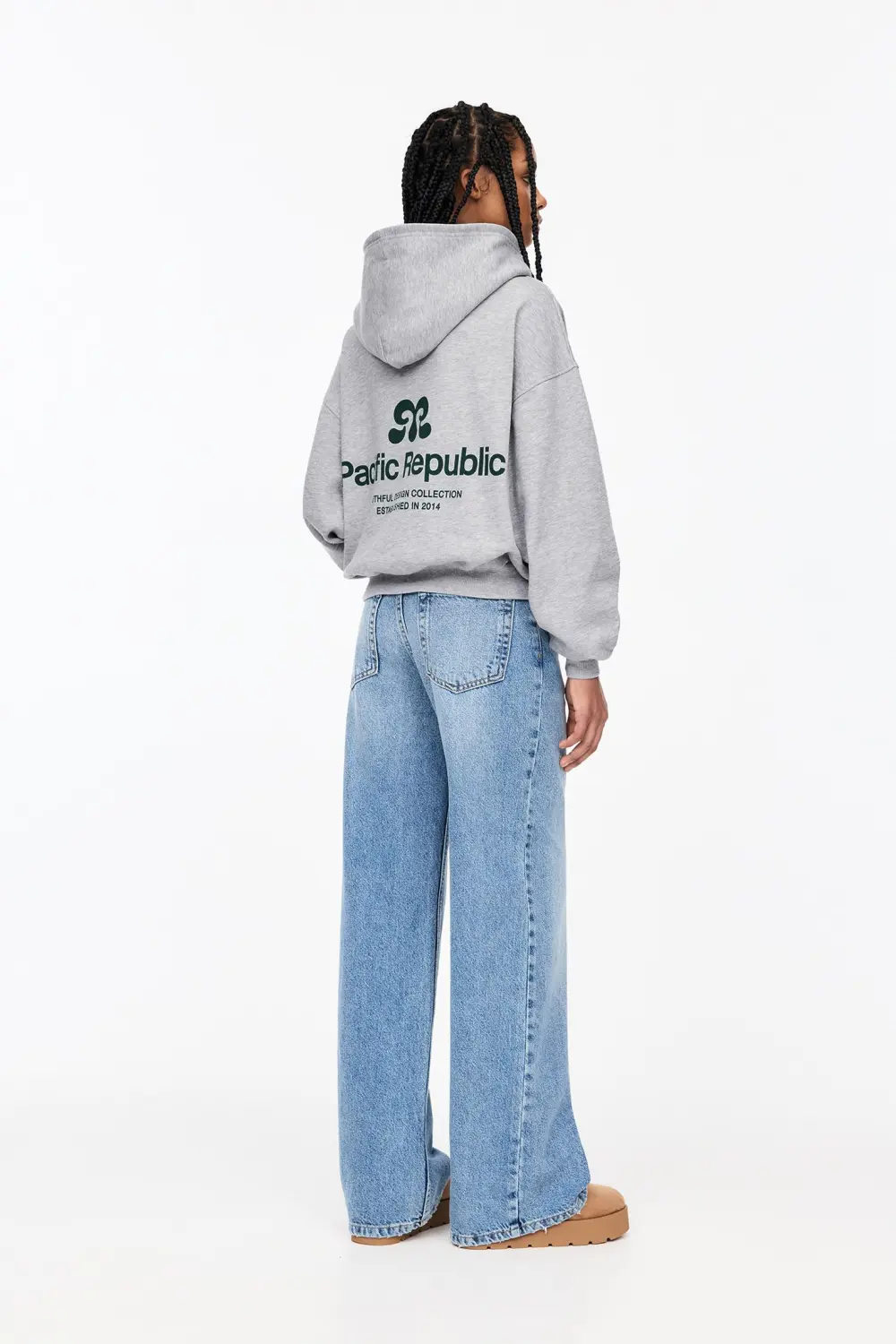 Sudadera boxy Pacific Republic