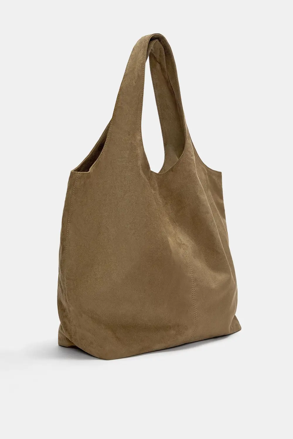 Bolso shopper efecto ante