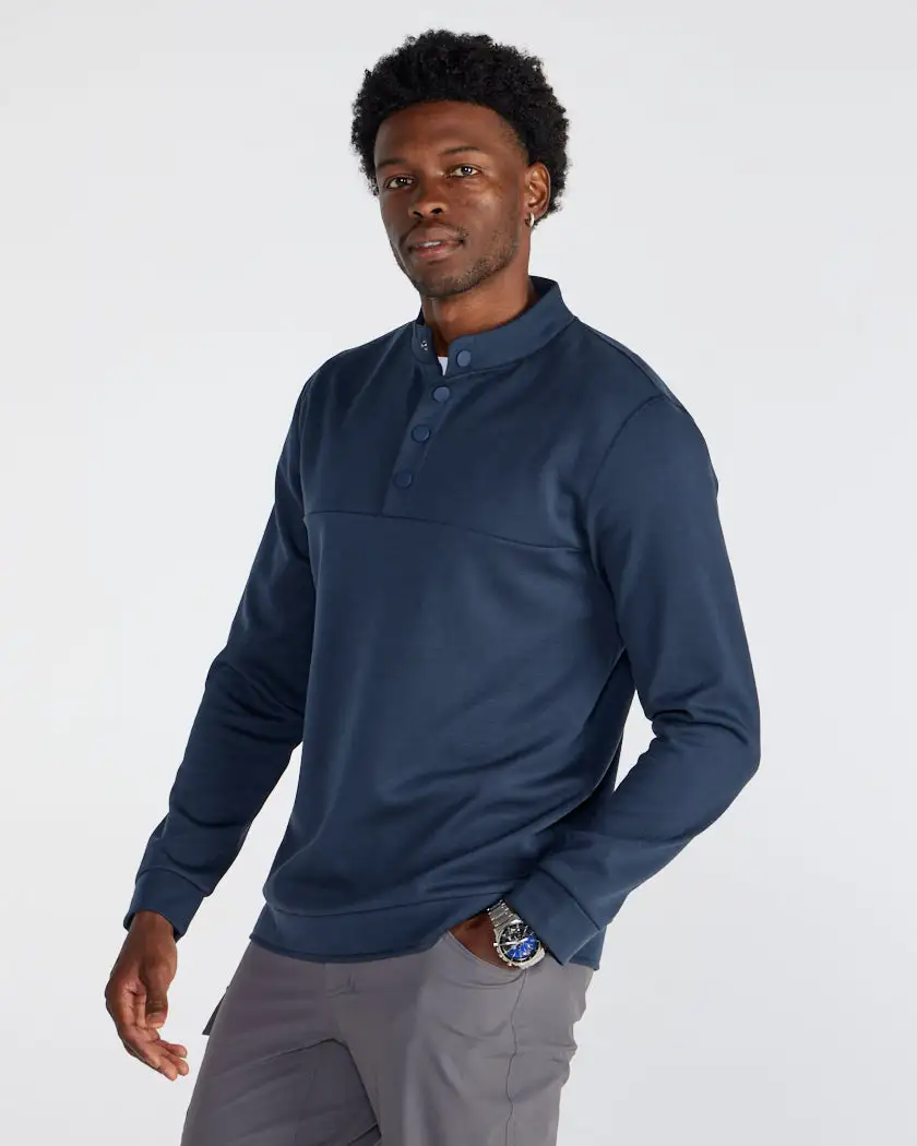 Adventure Fleece Quarter Snap Long Sleeve