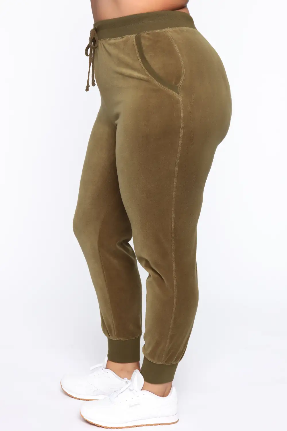The Original Trendsetter Velour Set - Olive