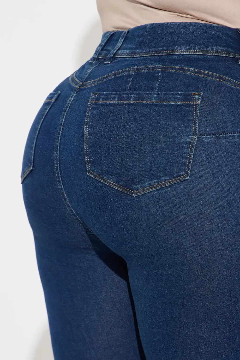 Notice Me Booty Lifting Stretch Skinny Jeans - Dark Wash