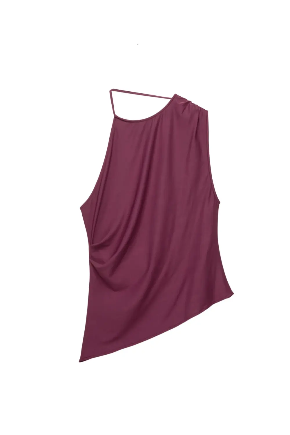 Asymmetric top with strap