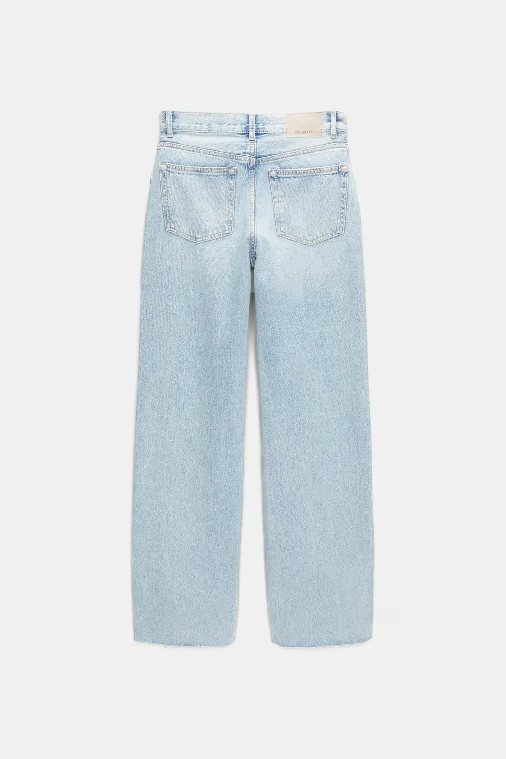 Jeans rectos tiro alto