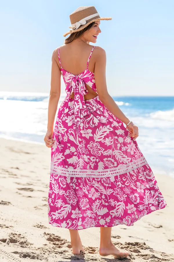 Petal Rebel Floral Maxi Dress
