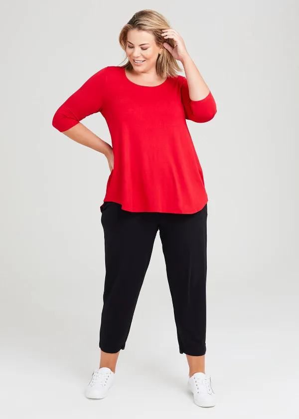 Bamboo Base 3/4 Sleeve Top