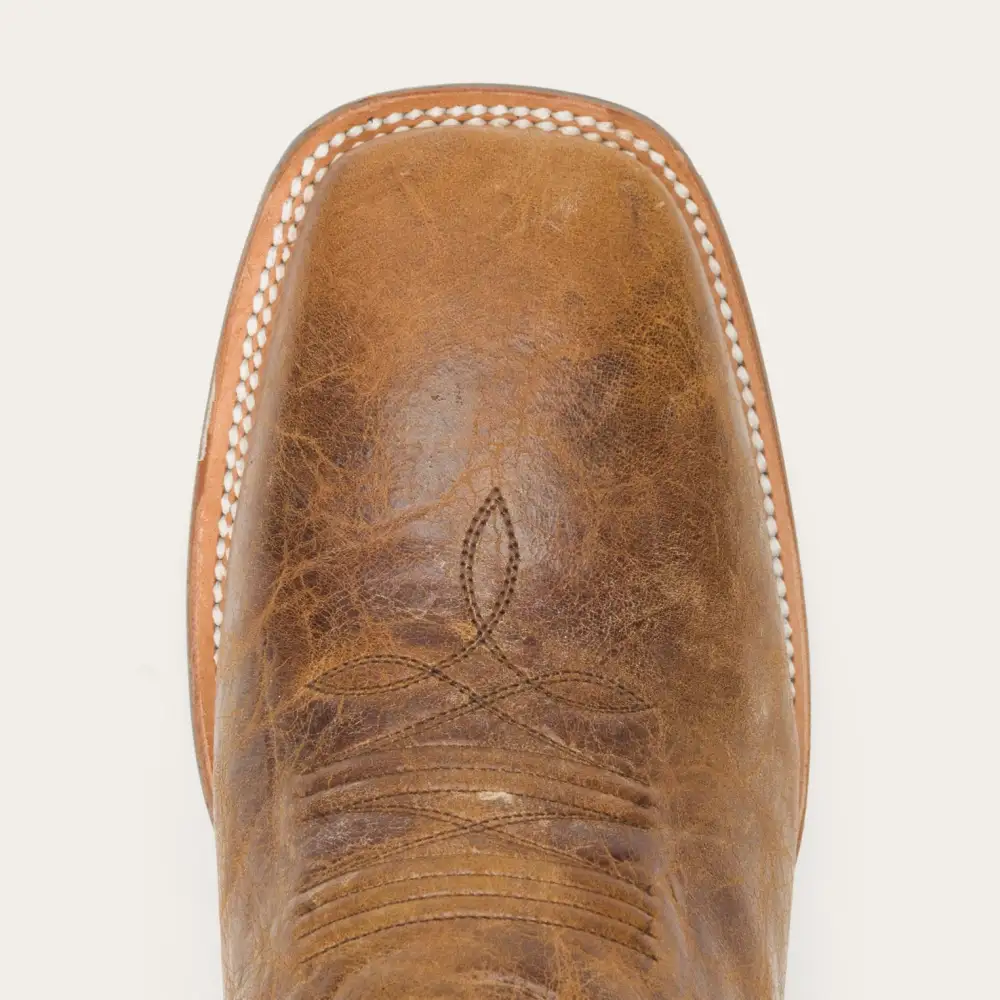 Goddard Burnished Blue & Brown Leather Boot