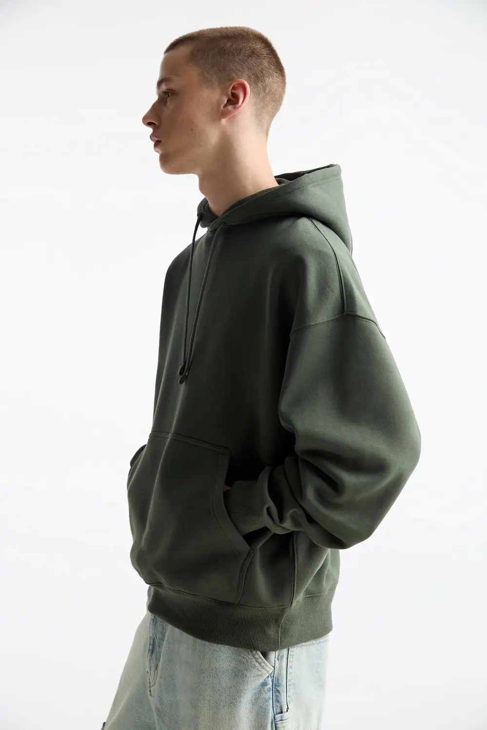Sudadera básica capucha