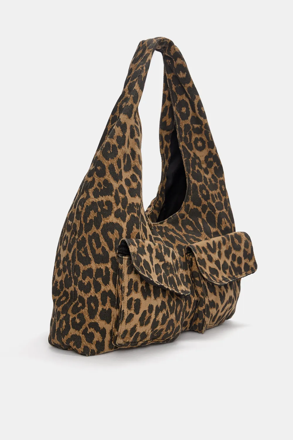 Bolso de hombro leopardo