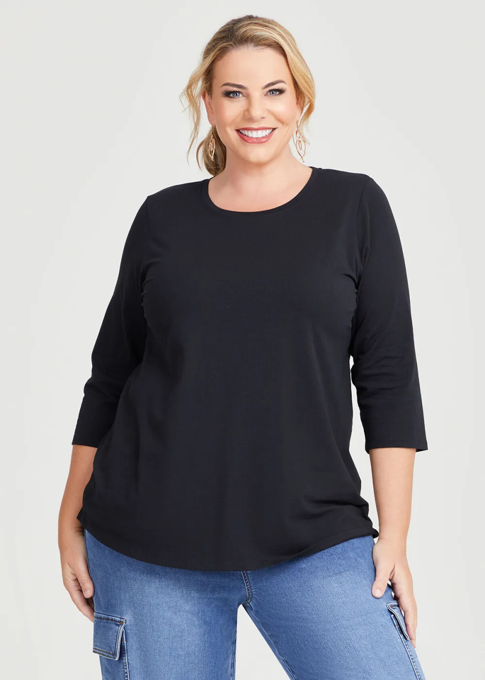 Australian Cotton 3/4 T-Shirt