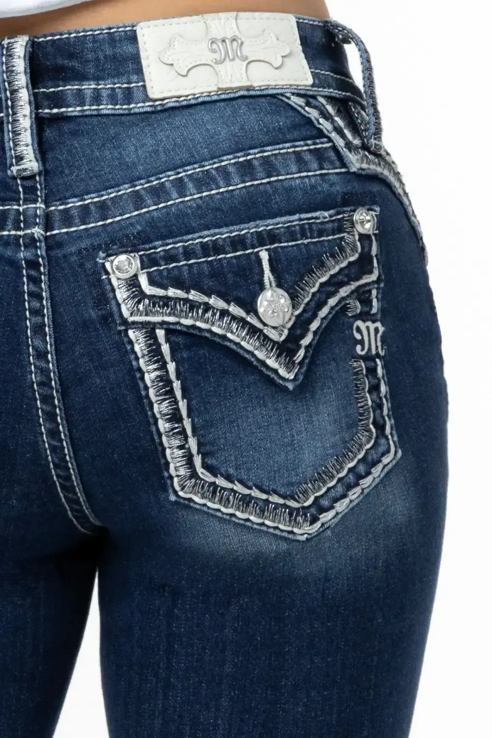 Stitched Nora Bootcut Jeans