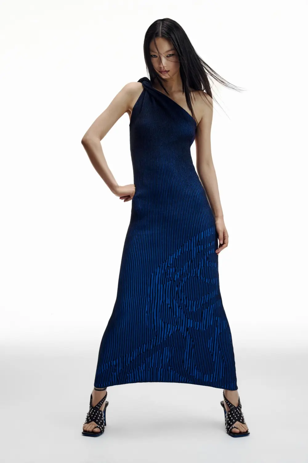 Vestido largo punto Chet Lo
