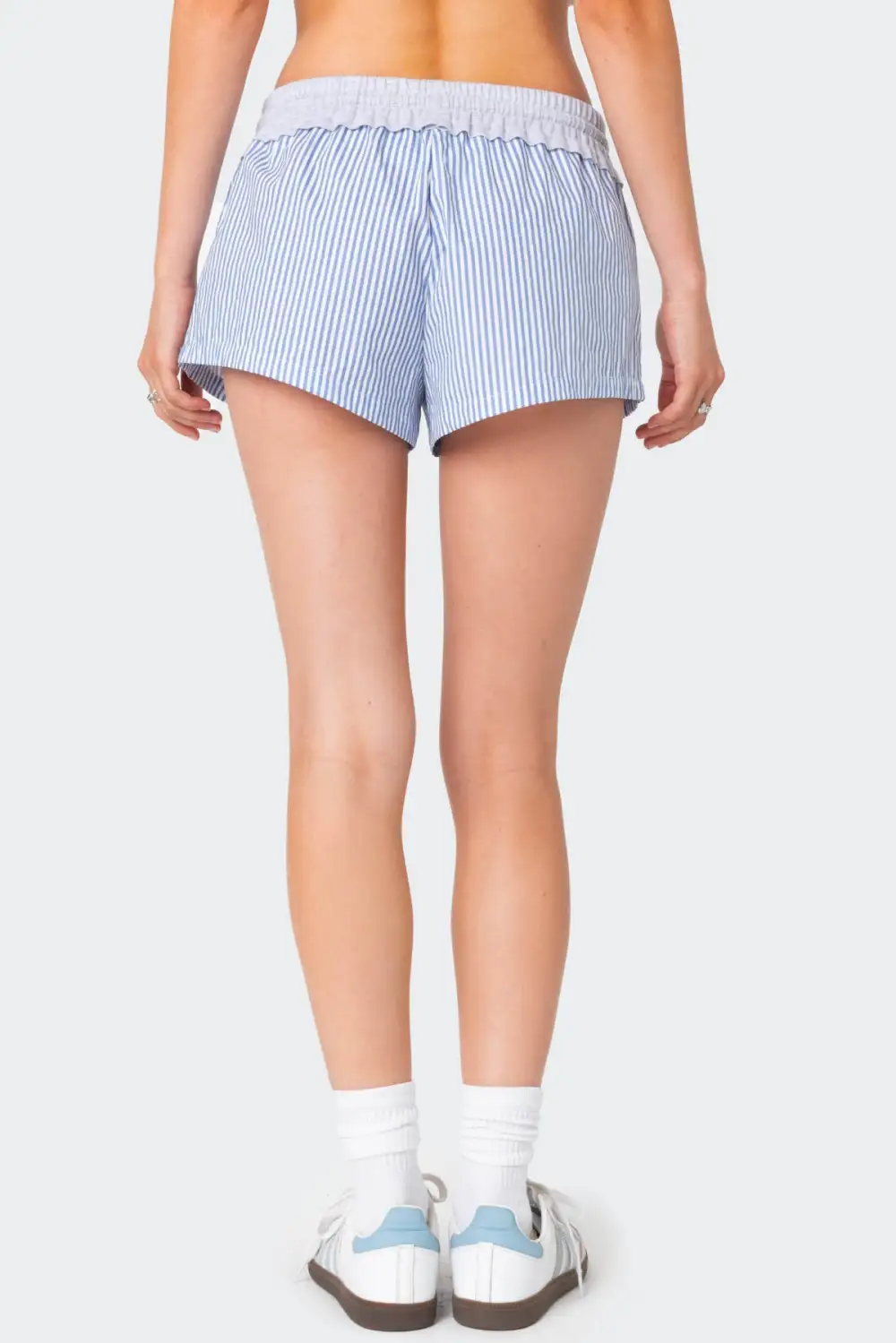 Riva Striped Contrast Shorts