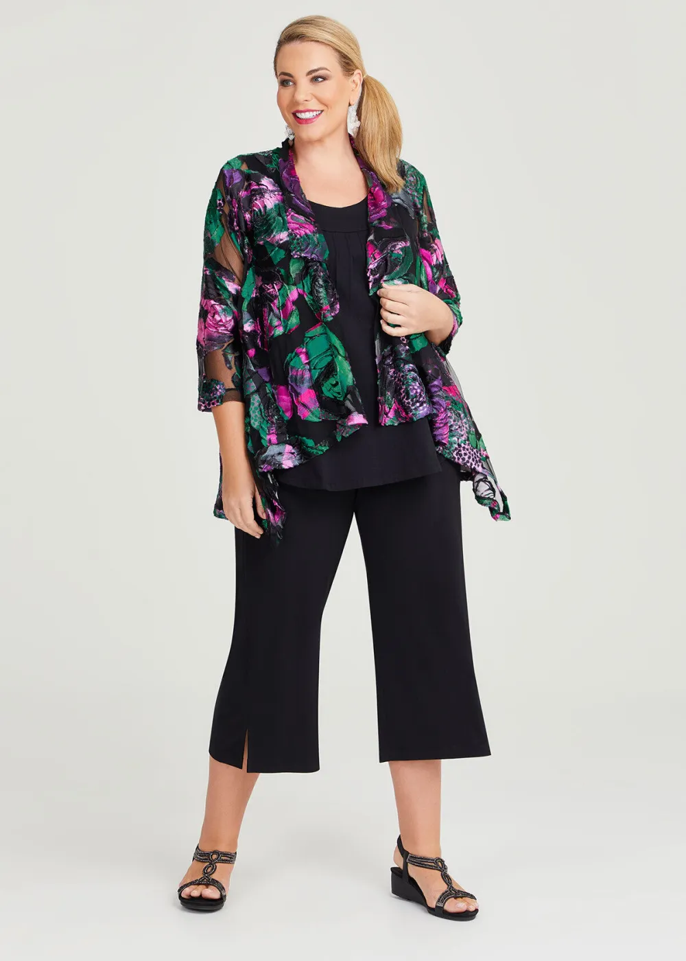 Button Culotte Pant