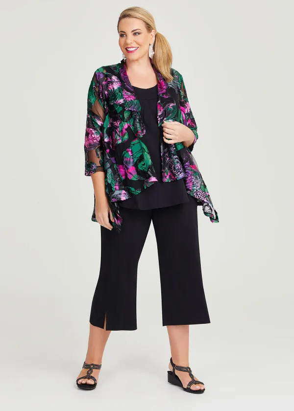 Button Culotte Pant