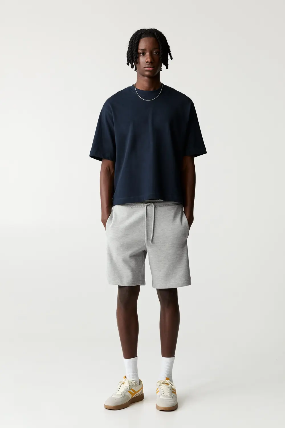Piqué Bermuda sweatpant shorts