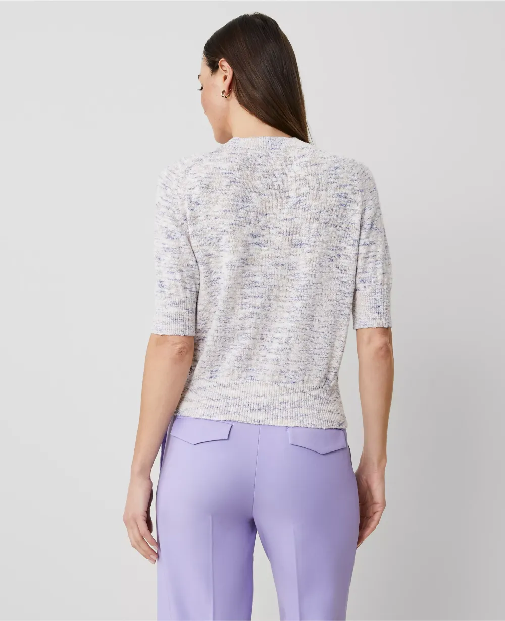 Textured Wedge Sweater