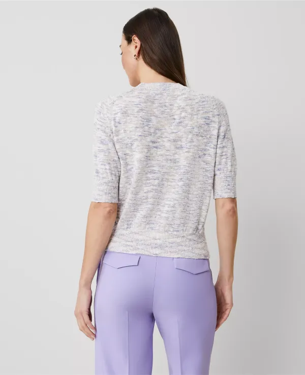 Textured Wedge Sweater