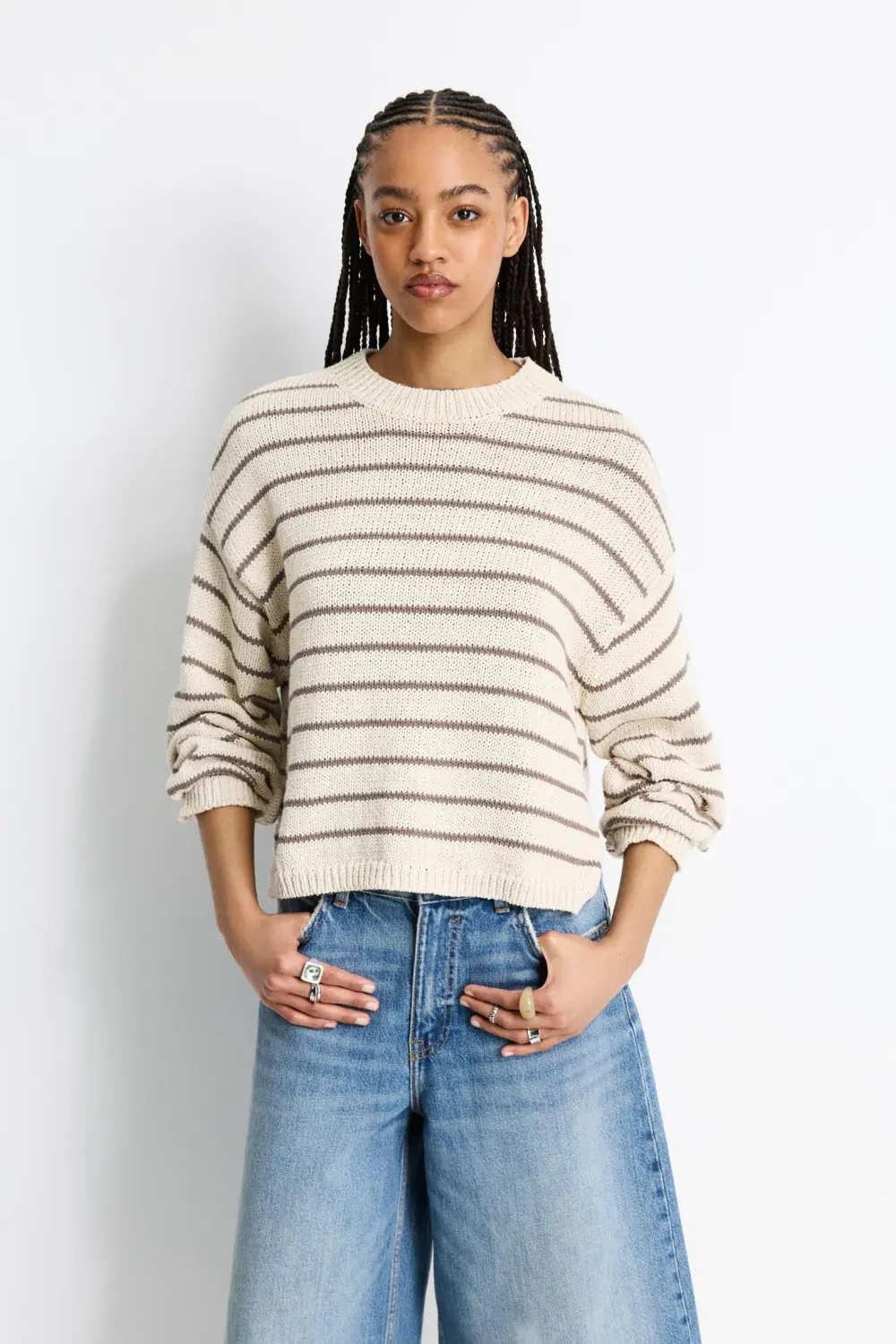 Jersey rayas oversize