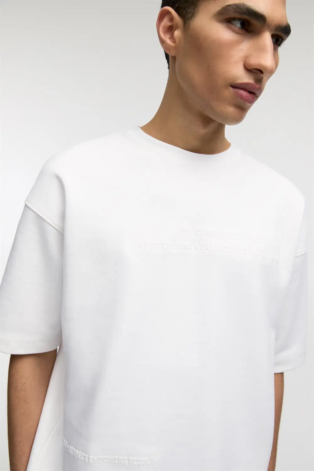 Short sleeve sweatshirt