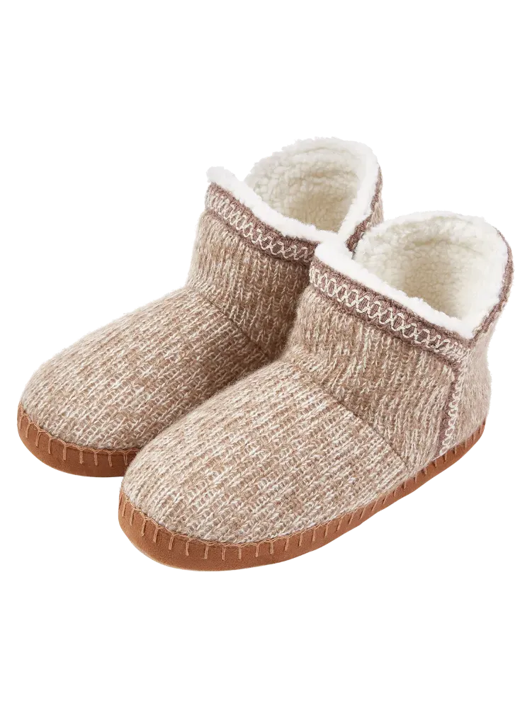 Women's Cozy Sweater-Knit Booties