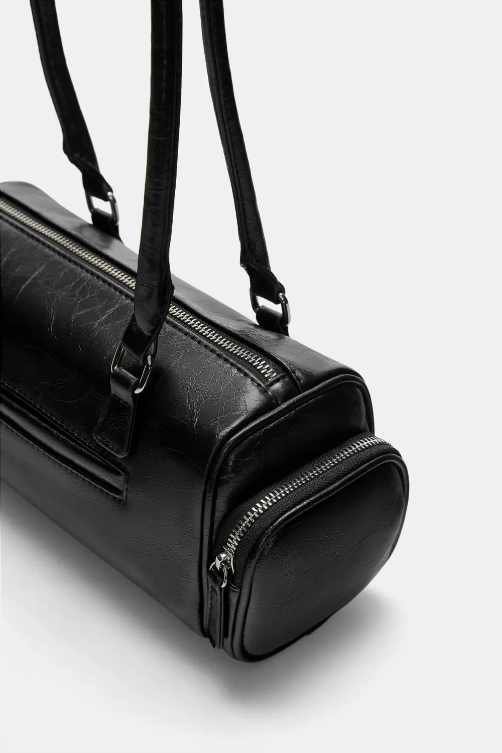 Bolso de hombro retro bolsillos