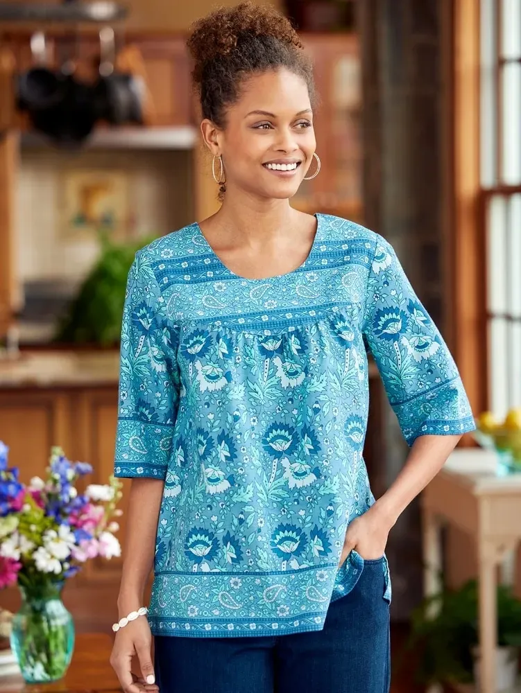 Everbloom Muumuu Top
