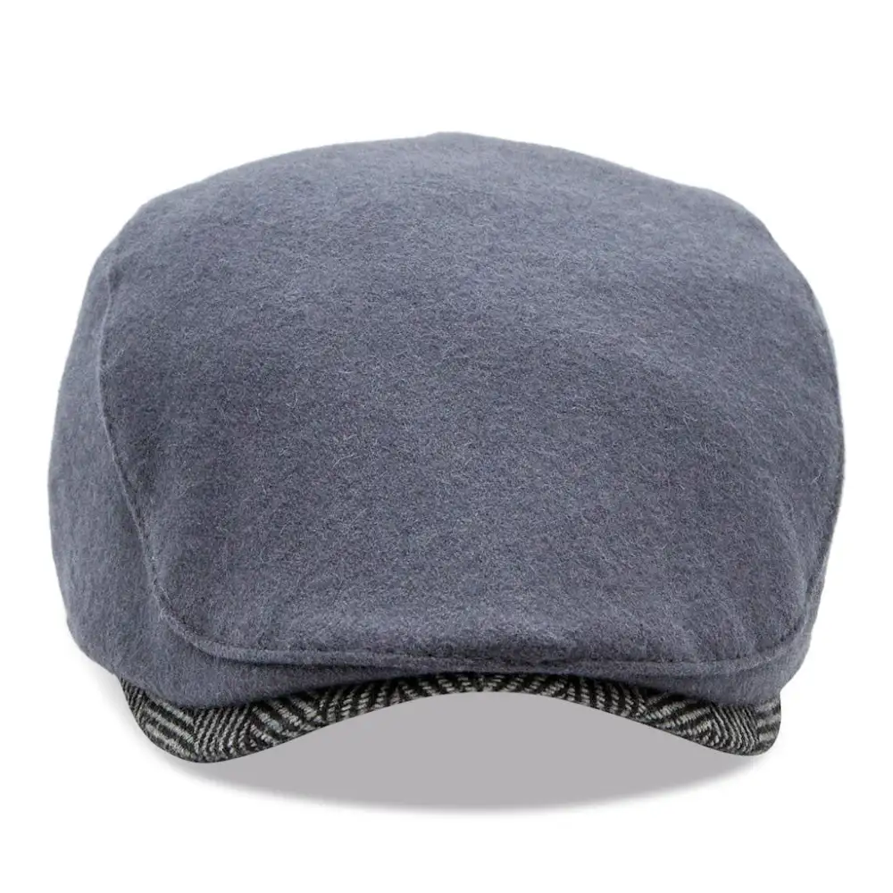 The Sidestreet Boston Scally Cap - Grey
