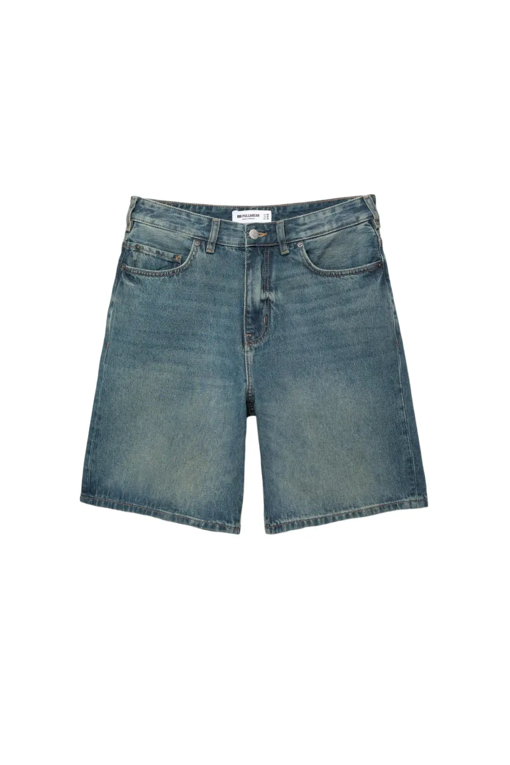 Standard denim Bermuda shorts
