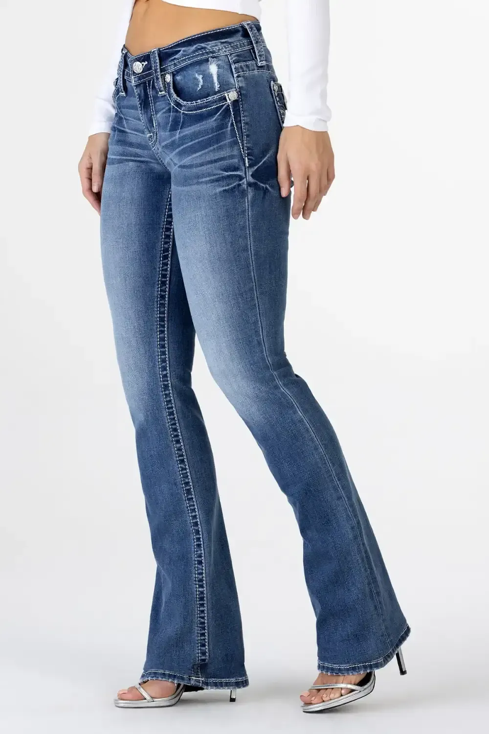 Georgie Fleur Bootcut Jeans