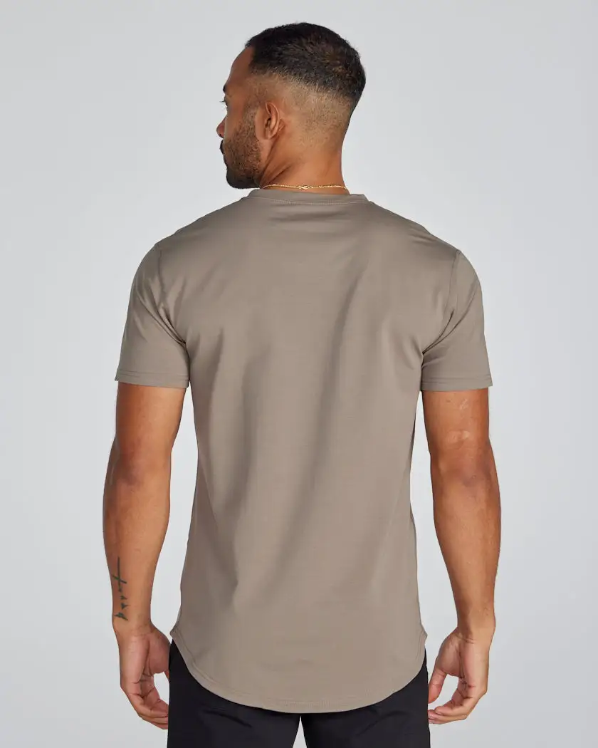 Drop-Cut V-Neck: Lux