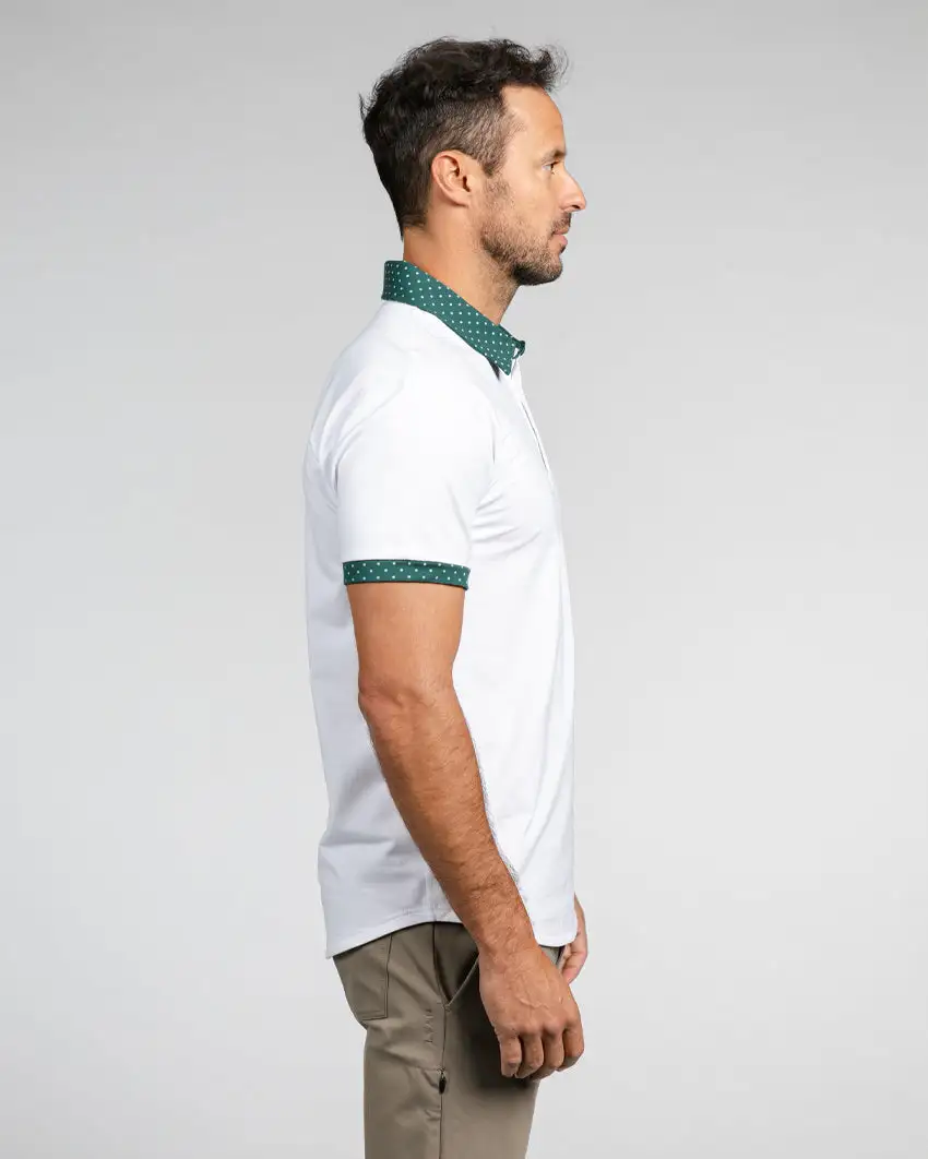 Drop-Cut: Lux Dotted Polo